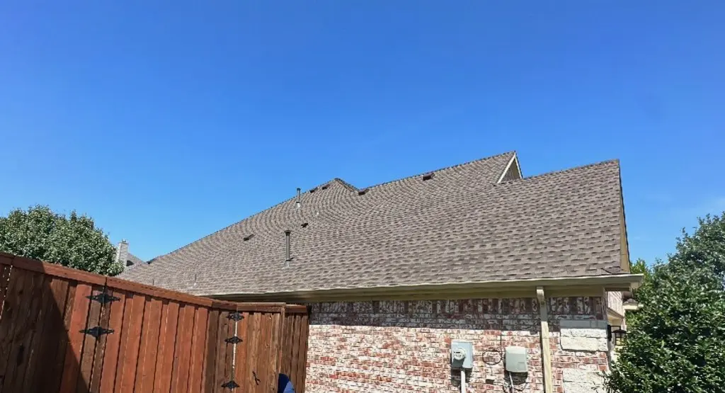Completed roof replacement project in Arcata